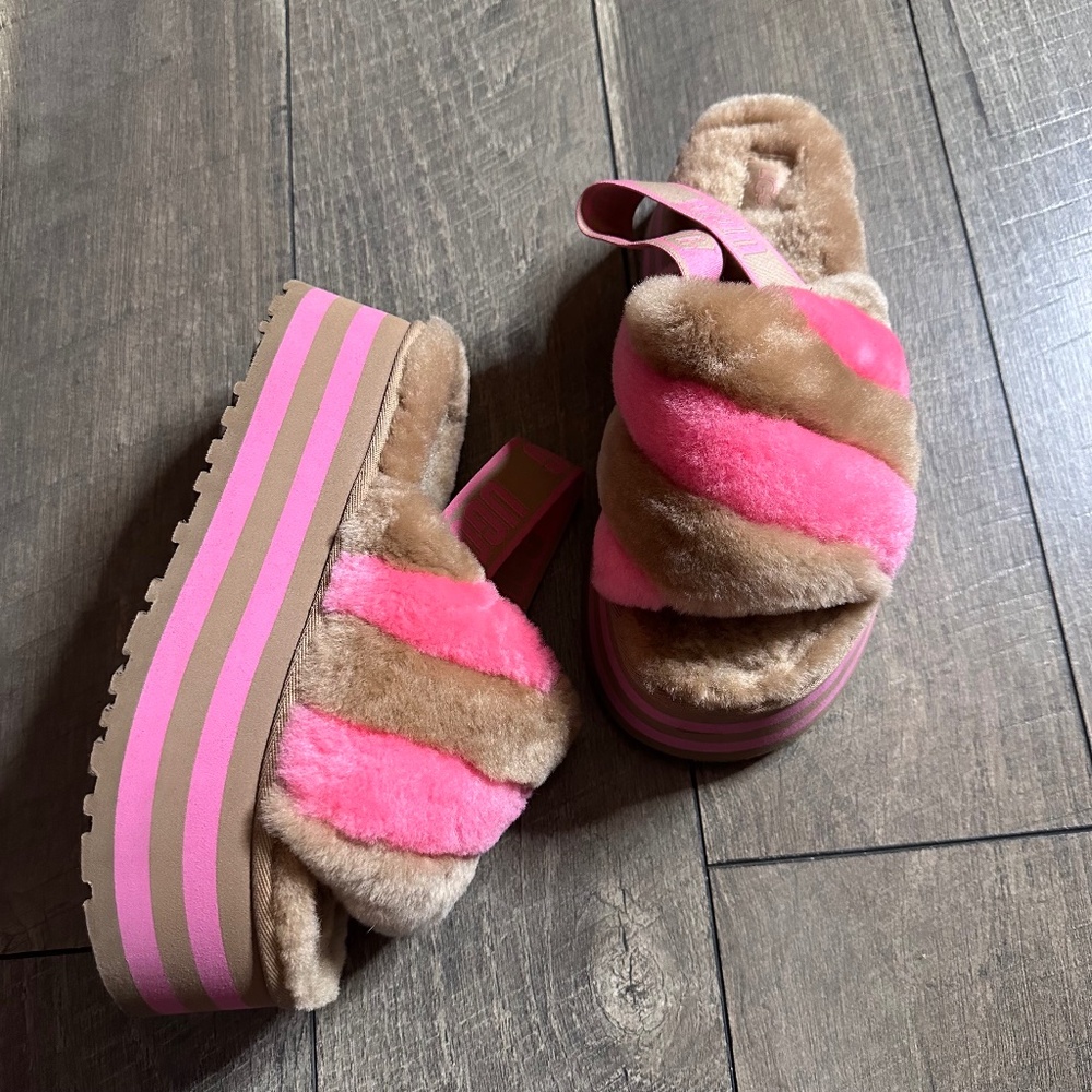 UGG Disco Stripe Slides